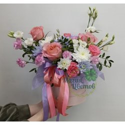 Композиция в шляпной коробке № 047