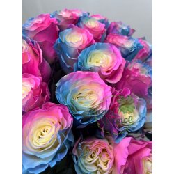 Розы 60 см крашенные (микс)