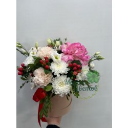 Композиция в шляпной коробке № 051